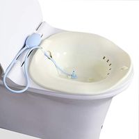 QBYLYF Sitz Bath Hip Bath Tub Kit, Avoid Squatting for Pregnant Women, Hemorrhoids Patients On The Toilet (Color : Yellow)