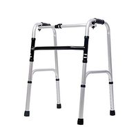 XHRHao Foldable Walker with Wheel and Shower Chair Fuction 8 Adjustable Height Levels(73-91cm) Made of Aluminum Alloy Rollator Lightweight Waterproof Portable Walk Assist for Elderly Silver