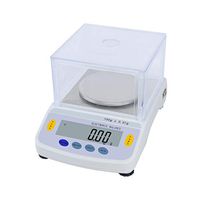 zyy 0.01g Experimental Scales Electronic Analytical Balance, LCD Display Precision Digital Industrial Scale with RS232 Interface (Size : 300g/0.01g)