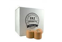 FAZ Sports PW Athletic Tape Foam Underwraps Pre-Wrap. Perfect as Base Layer Under Athletic Taping of Ankles, Wrists, Hands and Knees. 2 3/4"x30yds.2 3/4" x 30 Yards (Tan, 48 Pack)