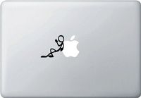CHILL - MacBook Laptop Trackpad Vinyl Decal Sticker (Black)
