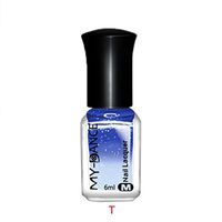 Nail Art Polish,Putars Fashion Thermal Nail Varnish Color Changing Peel Off Varnish Beauty Sexy Cosmetic 6ML (Q)