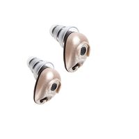 Etymotic QSA ER135-QSA-BG2 Personal Sound Amplifier etymotic earplugs in Brushed Gold (Pair) with Carrying Pouch