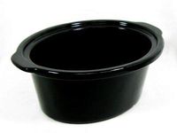 Slow Cooker 33264 Crock Pot Liner Black Oval 6-Quart