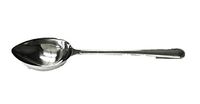 6 oz. (3/4 Cup) Portion Control Solid Spoon, Stainless Steel, Dishwasher Safe Serving Utensils by GET, BSRIM-22