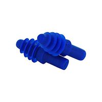 Howard Leight by Honeywell Airsoft Flanged Reusable Earplugs, 100-Pairs (DPAS-1)