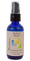 Wyndmere Muscle Relief Massage Oil 1oz with Pure Essential Oils