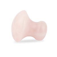 Handmade Natural Rose Quartz Mushroom Shape Gua Sha Scraping Relaxing Massage Stone Tool