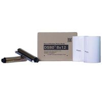 DNP DS80 8x12" Dyesub Printer Media Kit, 220 Glossy Prints
