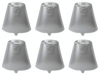 FCS Pack of 6 Click Sleeve for Siemens Signia Run Click-CIC/ITC (Vented-Small).