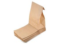Premium Quality Paper Packaging Kraft Supplies Bake Food Bags Craft : 100 Pcs/Pack