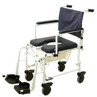 Mariner Rehab Shower Chair with Rust-Resistant Aluminum Frames, 5" Caster [Each-1 (single)]