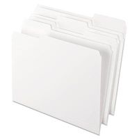 ESS15213WHI - Pendaflex Two-Tone File Folders