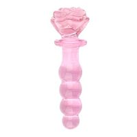 Y-QUARTER Glass Amal Plus Sport Massage Dillos Pleasure Stimulator Adult Six Toy for Woman Men Adult