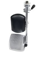 Drive Medical Swing-Away Front Rigging for Sentra EC Heavy Duty Extra Wide, Elevating Leg Rests