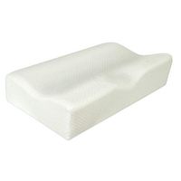 Orthopedic Ergonomic Contoured Memory Foam Pillow, Cervical Pillow (21 x 16 x 4.7/4)