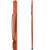 Brazos 55" Free Form Aromatic Cedar Wood Walking Stick for Men and Women, Made in the USA