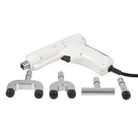 Electric Chiropractic Adjusting Instrument,4 Heads Adjustable Correction Massage Gun Activator Massager,Impulse Adjusting Instrument