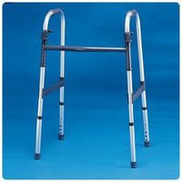 Invacare Dual-Release Paddle Walker Adult 5" Fixed Wheels - Model 562150