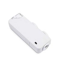 Magnifying Glass with Light 60x 100x Adjustable Zoom Handheld Small Magnifier Lightweight Portable Pocket Microscope Loupe, for Inspection Coins Stamps Textile Jewelry