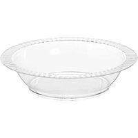 Clear Premium Plastic Bowls | 12 oz. | Pack of 24 | Party Supply
