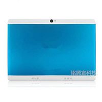 OUYAWEI 10 inch Tablet IPS Screen Bluetooth GPS Quad Core Dual Card 3G Call Metal Shell Sky Blue 16 GB