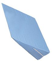 Foam Bed Wedge (10" x 24" x 24") with washable BLUE Cover