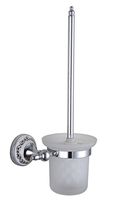 Cloud Power Wall-mounted Porcelain Decorated Toilet Brushes & Holders For Bathroom Toilet Brushes & Holders Brass Toilet Brushes & Holders With Chrome