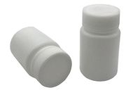 12PCS 80ml 2.7oz Empty Portable Plastic Solid Powder Medicine Pill Powder Bottles Tablet Sample Storage Container Case Box Holder