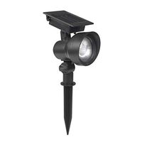 Portfolio SS39PA-P2-BK-T24 12x Black Solar LED Landscape Flood Light