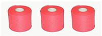 FAZ Sports PW Athletic Tape Foam Underwraps Pre-Wrap. Perfect as Base Layer Under Athletic Taping of Ankles, Wrists, Hands and Knees. (Pink, 3 Pack)