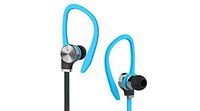 Fuji Labs Sonique SQ306 Premium Pure Beryllium in-Ear Headphones with in-line Mic (Blue)