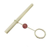 OLizee® Elegant Lady Smoker Cigarette Holder Ring(Red Bead,M)