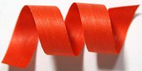 100% Biodegradable Natural Ribbon | 33 Solid Colors | Ribbon for Crafts | Cotton Curling Ribbon | Holiday Ribbon | Wrapping Ribbon | Eco-Friendly Ribbon (Orange, 3/16" x 500 Yards)