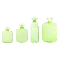THEE 4pcs Set Hot Water Bottle Bag Transparent PVC