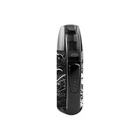MightySkins Skin Compatible with Justfog Minifit - Black Flourish | Protective, Durable, and Unique Vinyl Decal wrap Cover | Easy to Apply, Remove, and Change Styles | Made in The USA