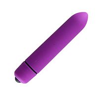 FUNZZY 10 Speed Bullet Vibrarteres Mini Vajinal Stmulater G-Sporter Wand Msager Six Toy for Women (Purple)