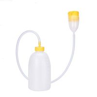 Men's Travel Emergency Portable Urinal, Bed Urine Urinal Overflow Urinal, Tube with lid Urinal, Suitable for Camping Outdoor Travel, Emergency, car (1700 ML, 2 Pieces)