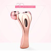 3D Facial Massager Solar Sensor Platinum Roller Face Body Slimming Tightening Machine Microcurrent V-Face Massage Tool P49