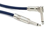 Lava Cable Blue Demon Instrument Cable 15 Feet Angled-Straight