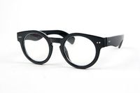 Pop Fashionwear Black Round Retro Sunglasses P1221CL