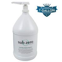 Sub Zero Cooling Pain Relief Gel with Cats Claw - for Back Pain Relief, Arthritis Pain Relief - Muscle Pain Relief Cream, One Gallon Bottle with Pump