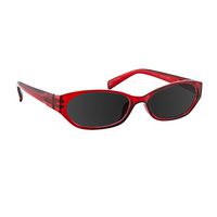 Reading Sunglasses Red Always Have a Stylish Look & Crystal Clear Vision When You Need It! Comfort Spring Arms & Dura-Tight Screws 100% Guarantee +2.50