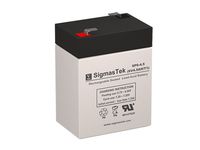 Alexander G640 Replacement Battery - 6 Volt 4.5 AH F1 Terminal by SigmasTek