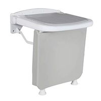 AIAIⓇ Elderly Foldable Bath Stools - Cleaning Strong Construction Rubber Feet Lightweight Non Slip Support Durable Stability Handy for Wet Room Disabled Pregnant Woman Child