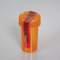 Health Care Logistics Tamper Tape, 1/2 Inch W, Red