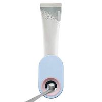 Powstro K Automatic Toothpaste Dispenser with Wall Mounted Hands Free Toothpaste Squeezer for Women Kids Baby Bathroom Family Washroom Bathroom