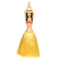 Yellow Hula Girl Duster