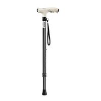 Crutch Three Base Interchangeable Walking Aid Cane Aluminum Alloy Lamp Retractable Adjustable Anti-Slip Old Man MUMUJIN