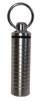 Stainless Steel Keychain Pill Fob